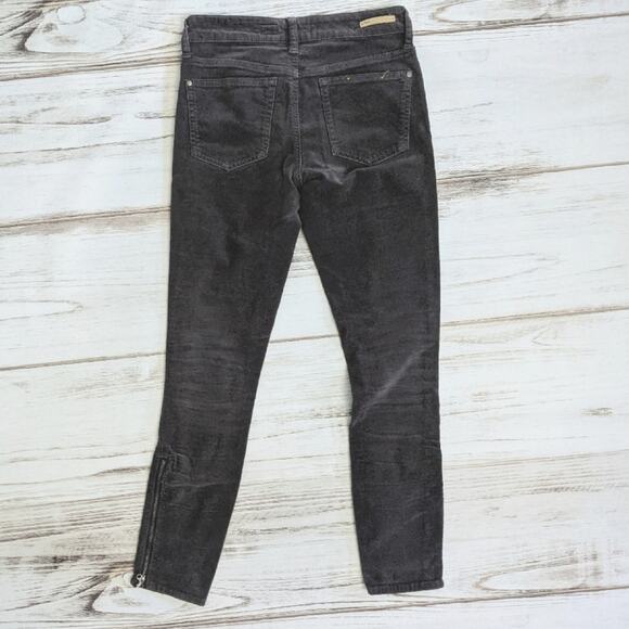 Pilcro and the Letterpress Gray corduroy skinny 25 - Picture 4 of 7